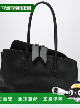 1h可退 香港直邮The Attico 女士 LA PASSEGGIATA 中号黑色包包 2