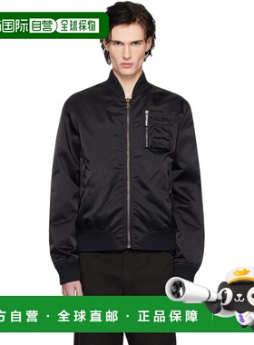 1h可退 香港直邮潮奢 Palm Angels 棕榈天使 男士 黑色 Curved Lo