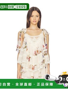 1h可退 香港直邮ZIMMERMANN 女士 Patience 背心上衣 5582TRS264
