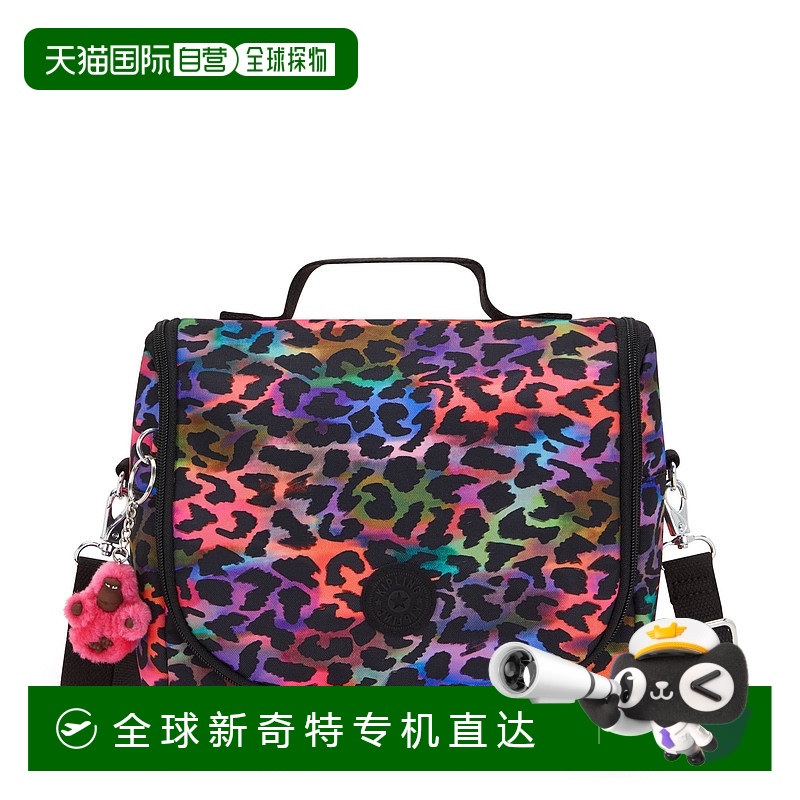 自营Kipling 新款 Kichirou 印花午餐袋 - 彩虹丛林 【美国奥莱】