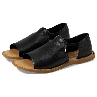 女士 Cove 摩登凉拖 潮奢 舒适时尚 宝蕴 black黑色 born