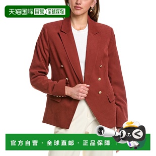 Imogen Edelman Blazer 棕色 奥莱 自营 外套美国直发新款 Sam