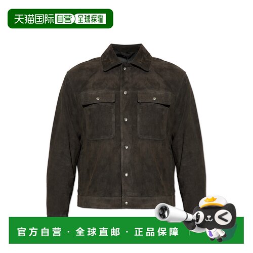 香港直邮ALL SAINTS 男士夹克 SHELTONM051LDWASHEDBLACK长袖