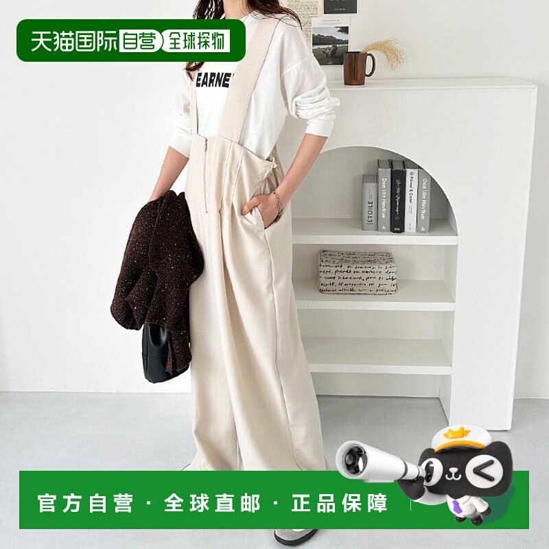 日本直邮GeeRA 前拉链高腰连身裙裤 R04609EW14210 连身裙裤