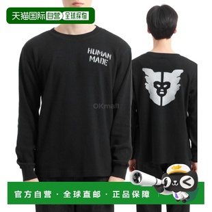 保暖长袖 恤 HM28CS006 韩国直邮HUMAN 黑色 MADE