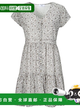 欧洲直邮Le Temps des Cerises 女士 CHARDON 短连衣裙 白色