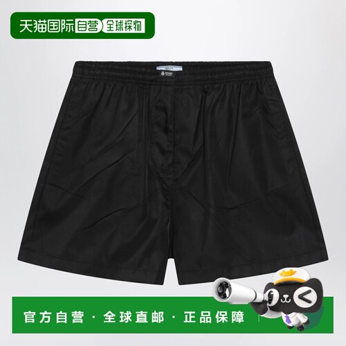 香港直邮PRADA 女士短裤 22H953OOO1WQ8F0002 AW2026 黑色 Black