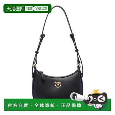 香港直邮PINKO 女士斜挎包 103538A0F1Z99Q SS2026 黑色 Half Moo