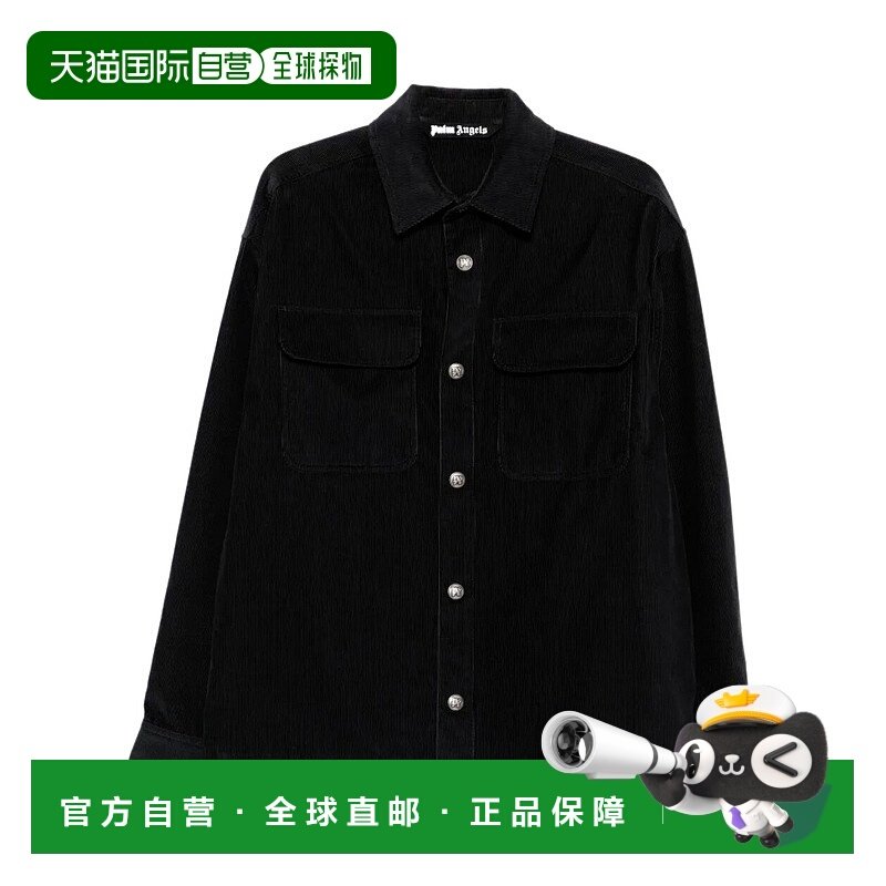 香港直邮PALM ANGELS 男士衬衫 PMES024F25FAB0011103 AW2025