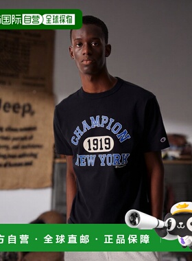 韩国直邮CHAMPION冠军韩版正品运动休闲日常复古舒适T恤CKTS4E234