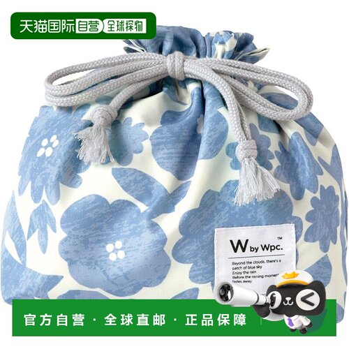 【日本直邮】Wpc.Patterns便当袋 花鸟蓝 W059-9150-204