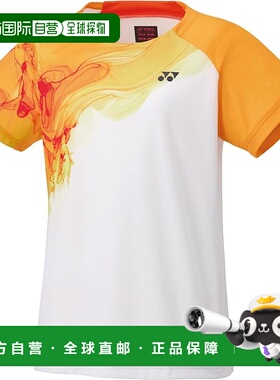 【日本直邮】尤尼克斯 女士运动半袖衫 20818 白色新款