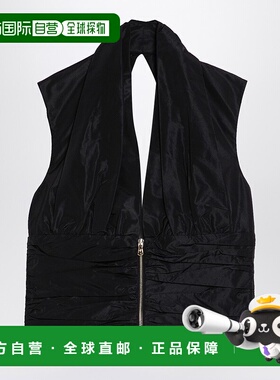 1h可退 香港直邮Patou 女士 黑色拉链夹克 TO0460011PL999B