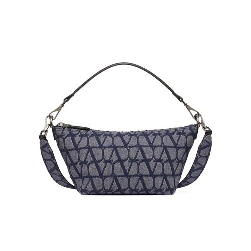 Valentino 牛仔效果提花斜挎包 4Y2B0C24FGK