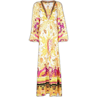 自营 Camilla International U 形环镂空连衣裙鱿鱼 - 多色 美国