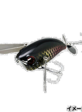 日本直邮Jackal Lure Pompadour IS 黑色巨骨舌鱼