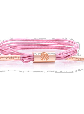 自营Rastaclat 原创手工组装粉色 Tina 多蕾丝女式可调节手链 粉