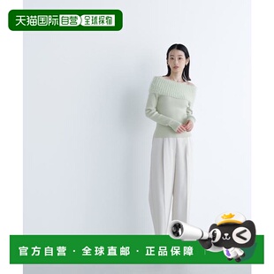 日本直邮NATURAL 饰褶皱宽腿裤 BEAUTY 金属装 宽松 BASIC 1h可退