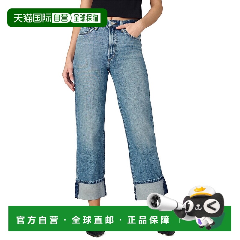 自营JOE'S Jeans The Margot Cuffed Showdown Straight Jean - b