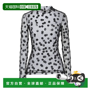 1h可退 香港直邮Nina Ricci 莲娜丽姿 女士 上衣 black黑色 舒适