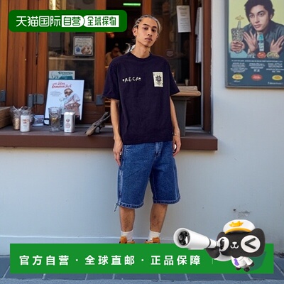 韩国直邮AECA WHITE 公用T恤AWCMSSBDTTSST008C0BA AECA SPADE A