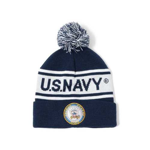 日本直邮B印MARKET男装 军旅风 Pompon针织帽 宽松保暖 704101111