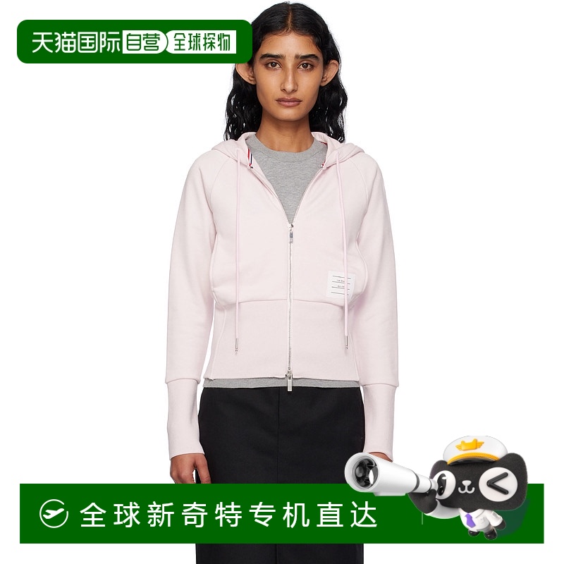 1h可退 香港直邮潮奢 Thom Browne 汤姆 布朗 女士 粉色 Solid Lo