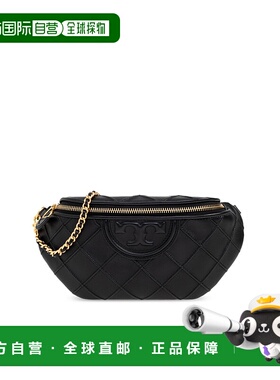 香港直邮TORY BURCH 女士手拿包 1601320001 SS2025 黑色 Belt Ba