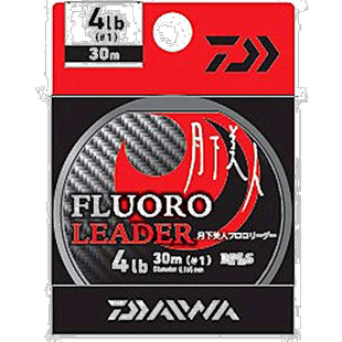【日本直邮】Daiwa 氟碳线 月下美人 Fluoro Leader 5lb 30m 自然
