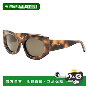 1h可退 香港直邮Celine 思琳 女士 几何框太阳镜 CL40277I