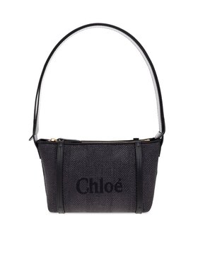 CHLOÉ 女士手提包 CH25UP566P38001 SS2025 透明 拉链开合单肩包