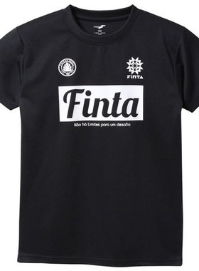 日本直邮FINTA JR 练习 T 恤足球 FT8755-0500 短袖
