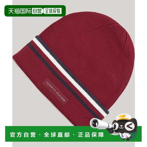 日本直邮TOMMY HILFIGER 纯色条纹贝雷帽 [TO3203EM011537]