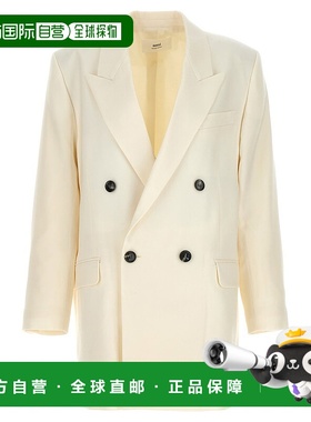 1h可退 香港直邮Ami Paris 女士 双排扣羊毛西装外套 FBV311WV002