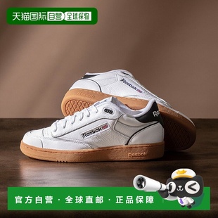 Bulc 减震耐磨 低帮 日本直邮Reebok 男女同款 板鞋 白色 Club