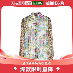 女士Blouses 就是卡沃利 Cavalli 香港直邮潮奢 Just 花朵衬衫