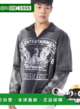 韩国直邮DIESEL A15072 0NKBC 9XX 长袖衬衫男装