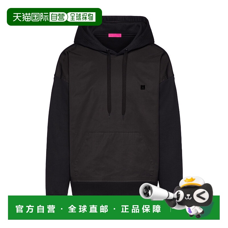 【99新未使用】香港直邮Valentino 徽标连帽卫衣 1V0MF22W8Y3
