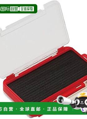 【日本直邮】明邦Meiho鱼线 钓钩 假饵 渔具收纳盒1010W-1红色