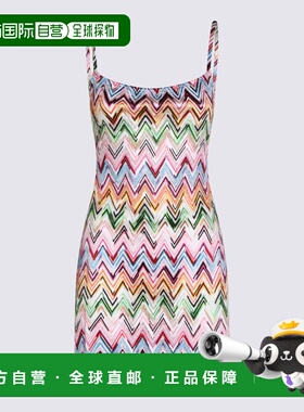 香港直邮MISSONI 米索尼 女士 红色连衣裙 MS26SQ1NBJ00QL