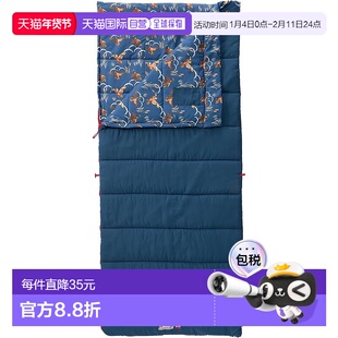【日本直邮】Coleman睡袋舒适II藏青可在10度以上使用的温 正品