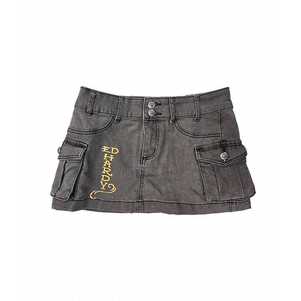 ed hardy 女士 半身裙