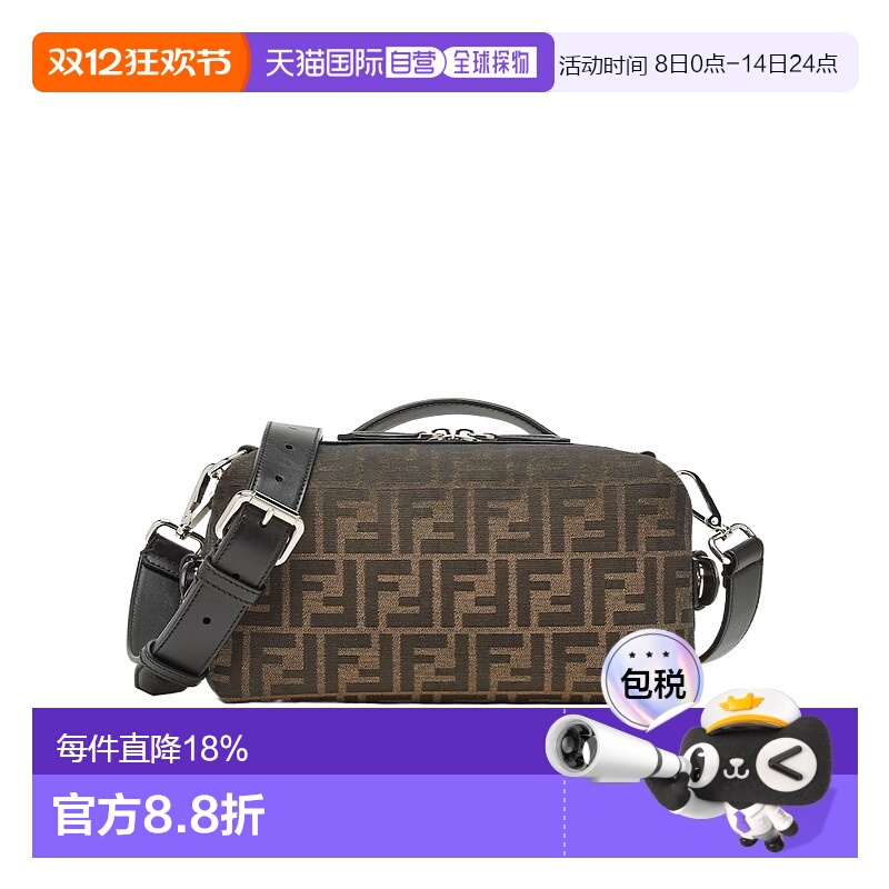 香港直邮FENDI 24FW Siesta 小号单肩包 Men手提包