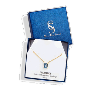 自营savvy cie jewelsVermeil 诞生石项链 - 12 月 【美国奥莱】