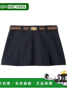 香港直邮Miu Miu Panama迷你半身裙 MG240612NSSOOOa字裙