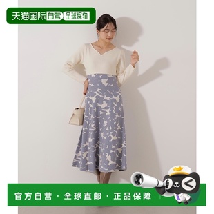 日本直邮PROPORTION 高腰设计 BODY 女装 显瘦花 DRESSING 1h可退