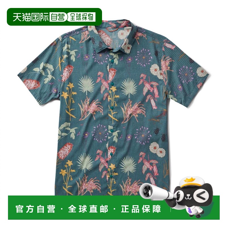 自营roark男士祝福透气弹力衬衫在深海-深海 美国奥莱直发