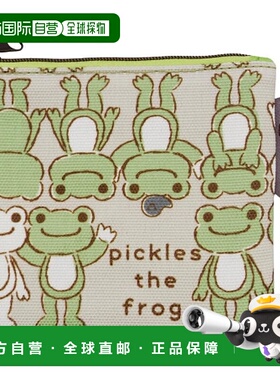 【日本直邮】中岛株式会社 Pickles the Frog 并排纸巾袋 179371-