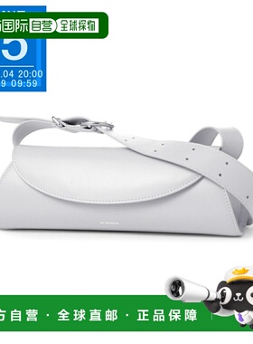 日本直邮JIL SANDER CANNOLO 小号单肩包 灰色 女士 j07wd0023 p5