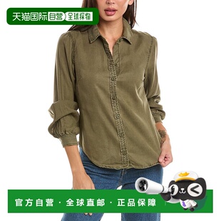 Dahl green Fitted Down 美国奥莱直发 Button 自营Bella